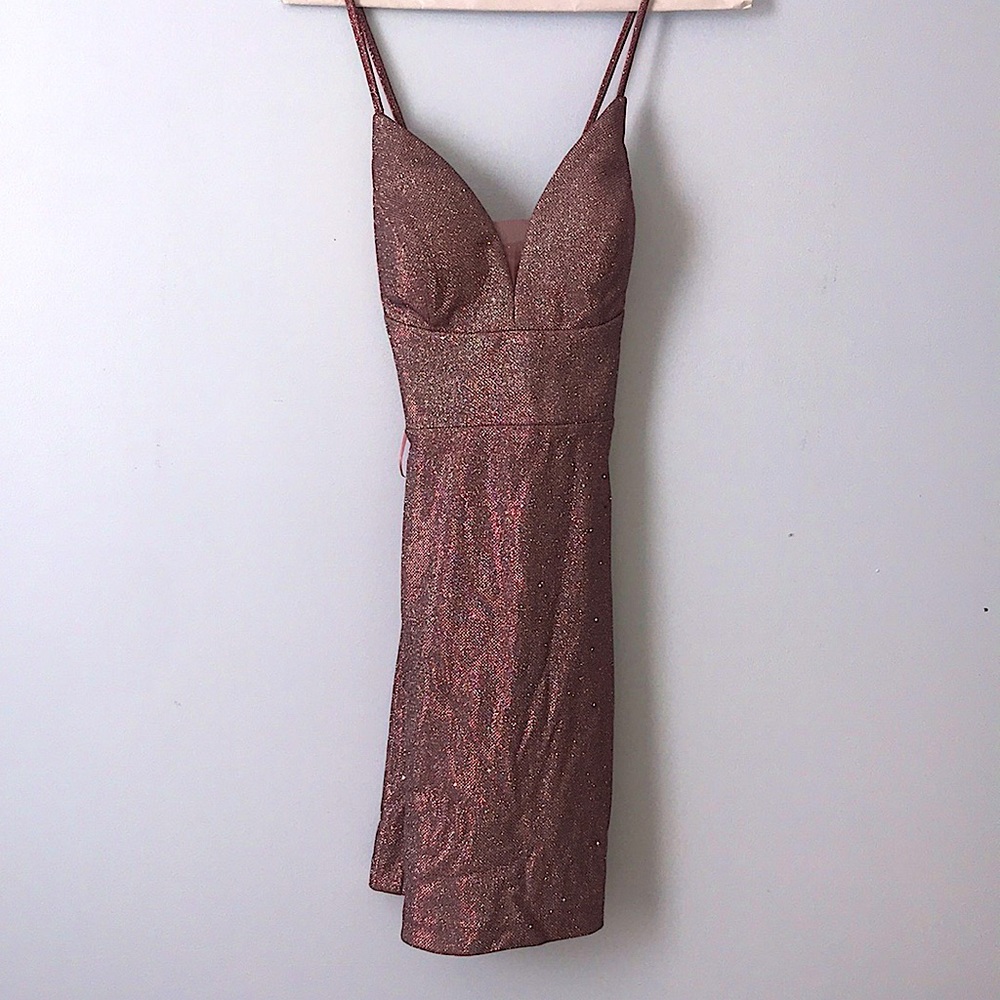 Sparkly Pink cocktail dress